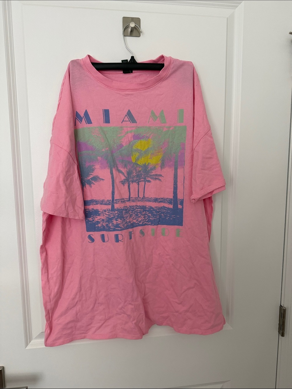Miami Surfside Pink Graphic Tee